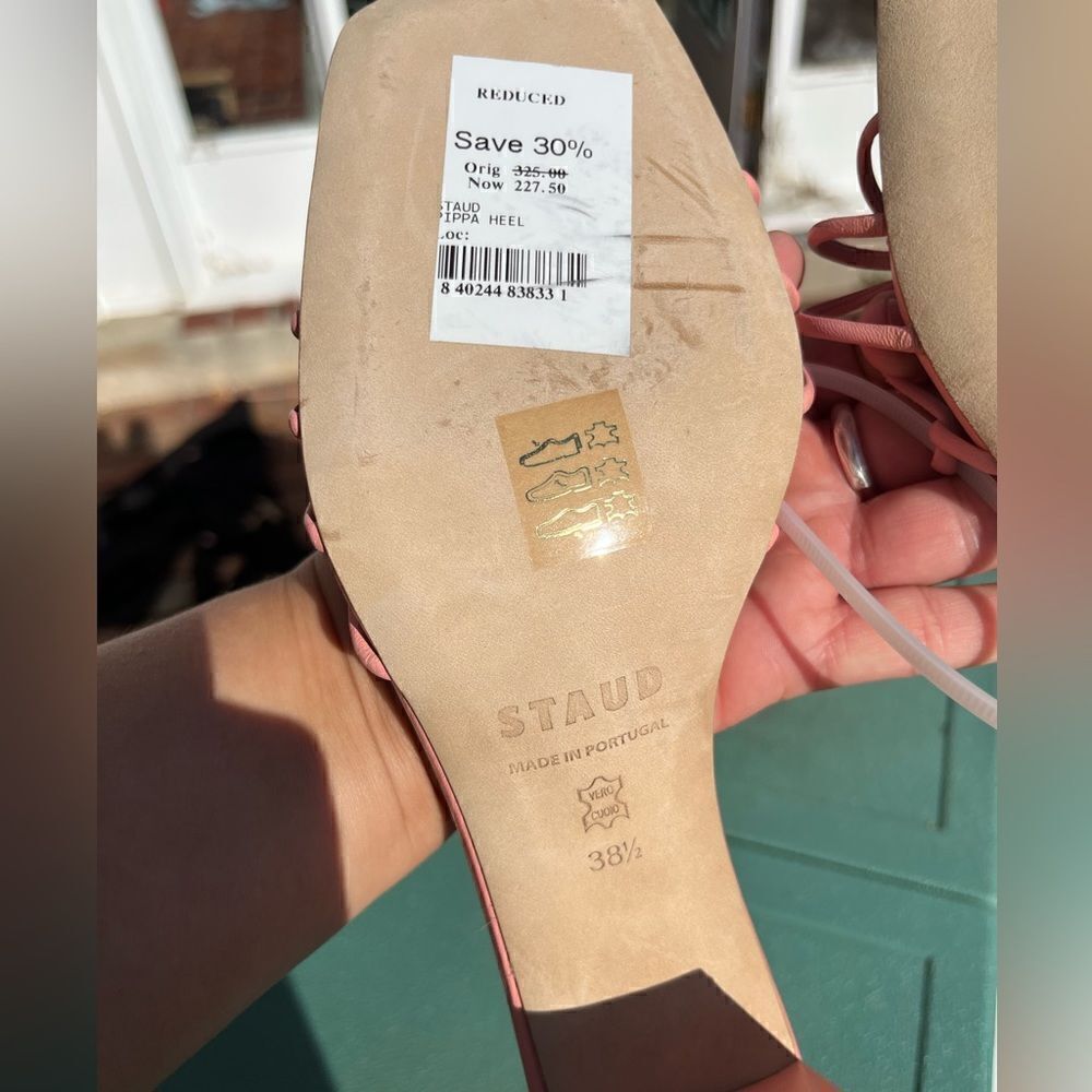 STAUD Pippa Slide Heels NWT - Picture 6 of 11